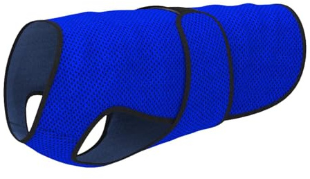 JISADER Chaleco refrescante para Perros, Ropa para Perros, Chaqueta calmante, Abrigo refrescante para Entrenamiento y Caminatas, 37cm
