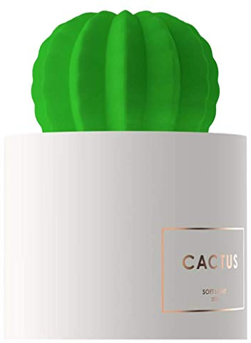 Backbayia 160/280 ml - Umidificatore d'Aria a Forma di Cactus, diffusore di Oli Essenziali, purificatore d'Aria, Ornamento per casa, Ufficio, Spa, 280 ml
