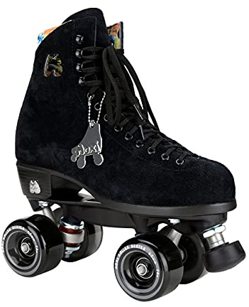 Moxi Lolly Roller Skate - Fashionable Womens Quad Roller Skate | Classic Black | Size 9