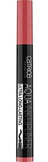 CATRICE Aqua Ink Lipliner, Lip Pencil, Lippenkonturenstift, extrem langlebig, Nr. 100 Spicy Papaya, rot, langanhaltend, farbintensiv, matt, vegan, Nanopartikel frei (1ml)