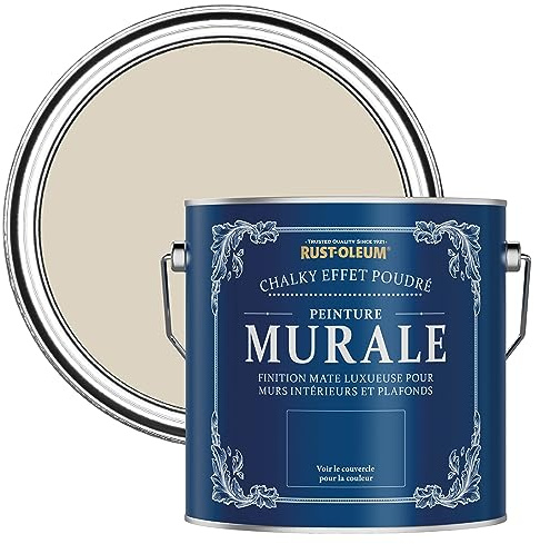Rust-Oleum Light Brown Matt Emulsion Wall Paint - Hessian 2.5L