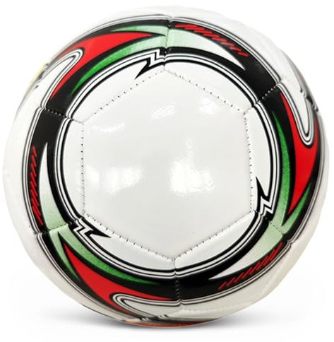 Professioneller Leder FußBall GrößE 5, Anti-Luftaustritt Professioneller Match Fußball Leder, Wasserdicht Ball Wettbewerb, Offizieller Trainingsball für Kinder Jugendliche Erwachsene Drinnen Draussen