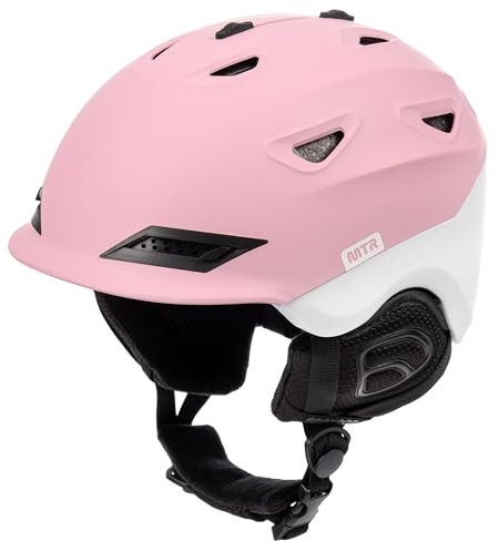 meteor Skihelm für Erwachsene und Kinder Snowboardhelm - Ski Helme mit Active Belüftungssystem Jungen Skihelm mit System zur Installation von Skibrillen für klare Sicht