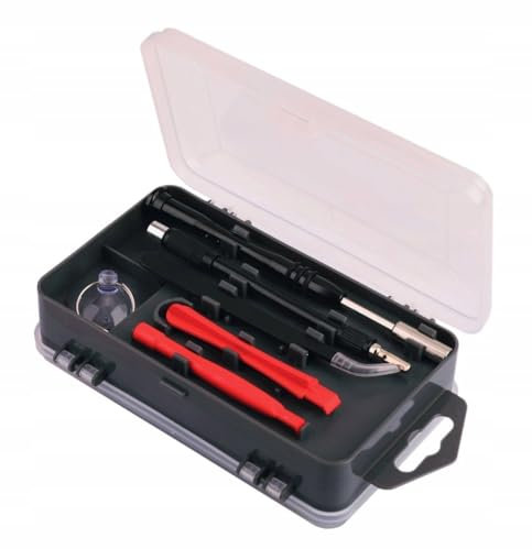 Schmith Kit de destornilladores de precisión para reparación de dispositivos electrónicos Smartphone, ordenador, tableta - Herramientas de bricolaje - Caja de herramientas - 108 piezas