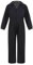 Yruioon Kinder Arbeitsoverall Jungen Langarm Overall Jumpsuit mit Reißverschluss Schutzanzug Arbeitskombi Maleranzug Mechaniker Arbeitskleidung Schwarz A 170-176