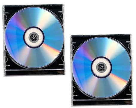 DOITOOL 2juegos Disco Grabable De CD-r para Música y Audio Compatible con Grabadora y Almacenamiento De Datos CD Vacío para Computadora y Reproductor