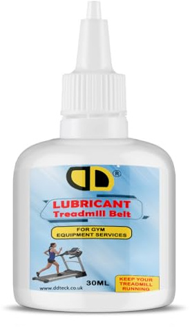 DD Teck Professional Gym Equipment Lubricant Pure Silicone Oil for Treadmill Belt Lubrication, Easy to Apply Treadmill Belt Lubricant Oil, Suitable for Nearly All Type of Treadmills (30ml Nozel)