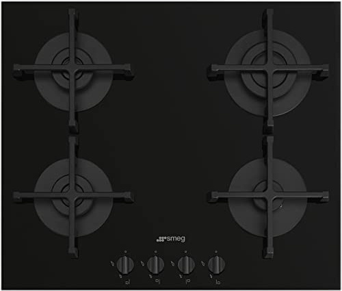 SMEG PV264B, SELEZIONE-Gaskochfeld, Black