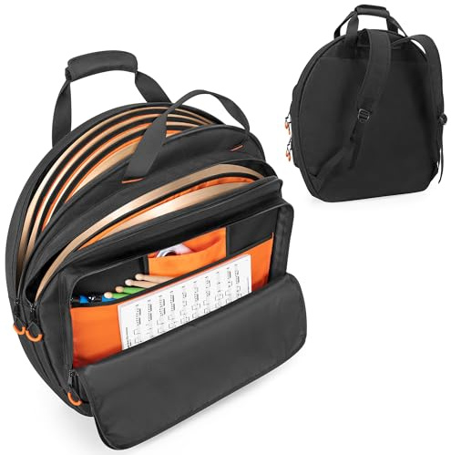 Damero Bolsa para platillos de 22 con Separador y asa para platillos de batería y Accesorios