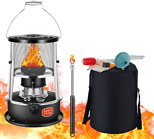 BomDog Petroleum Stove Heater, Outdoor Camping Stove Camp Tent Heater, Kerosene Heaters for Indoor, Portable Kerosene Stove Emergency Heater