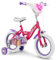 Huffy Disney Princesse Vélo pour Fille de 14 Rose pour Enfants de 4 à 6 Pieds Rupunzel, Cendrillon et Plus Encore