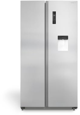 CREATE / FRIDGE STUDIO SIDE BY SIDE 559 / Frigorífico estilo Side by side 559L acero inoxidable / 91,2 x 70,4 x 177,7 cm/No frost, modo vacaciones, dispensador de agua, touch electronic, 158W