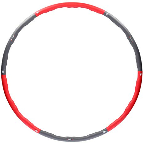 Hula HOP HMS RED-Gray 1,2kg 100cm HHP002