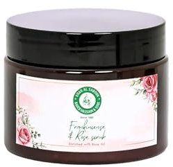 Khan AL Saboun Frankincense & Rose Collection Skin Care Cream Moisturizer Hydrating Lightweight Non Sticky Glowing Healthy Anti Aging - 50 G