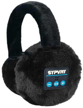 fesoklaf Wireless Earmuffs, Ear Warmers, Winter Bluetooth Ear Muffs, Wireless Earphone, Womens Ear Muffs, Headphones Men's Women Winter Music Muff