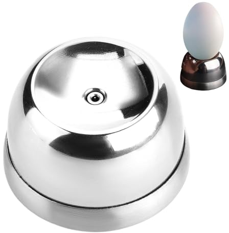 Perforador de huevos de acero inoxidable – Herramienta para rellenar cáscaras | Accesorio de cocina para huevos duros y a la cola, separador de cáscara, gadget anti-rotura para cocinar y preparaciones