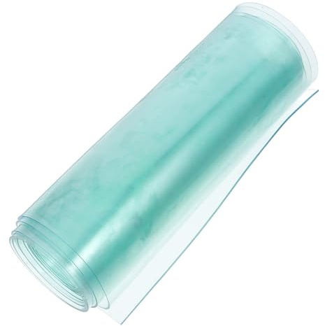 HOODANCOS Chatière Transparente pour Niche pour Chien Extérieur, Porte pour Chien en Vinyle Rabat PVC, Facile à Découper pour Niche et Chenil
