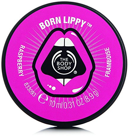 The Body Shop Born Lippy Lip Balm, Raspberry, 10ml