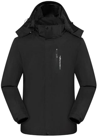 Taoyoule Chaquetas Impermeables para Exteriores para Hombre Abrigo Ligero para La Lluvia Senderismo Ciclismo Chaqueta Cortavientos Ropa Deportiva para Primavera y Otoño