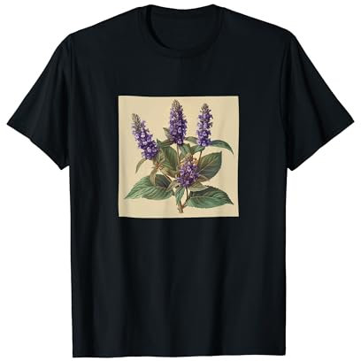 Anise Hyssop Flower Cottagecore Graphic T-Shirt