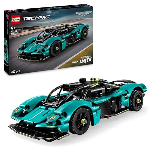 LEGO Technic Aston Martin Valkyrie Buildable Car Model Kit, Vehicle Toy for Kids, Creative Gift for Boys and Girls Aged 9 and over 42208