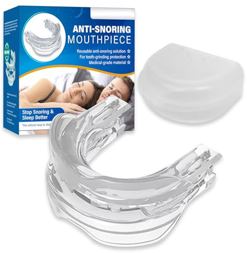 Schnarchstopper, Effektiv Schnarchschiene, Anti Schnarch Mundstück für alle Mundtypen, Einstellbare Schnarchschiene für die Nacht