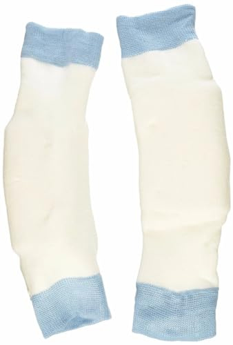 Rolyan Elbow/Heel Protectors, Pair of Medium/Large 11 Heel or Elbow Sleeves with Urethane Foam Pad to Relieve Pressure, Knit Support Prevents Ulcerations, Elbow Protectors for Elderly