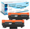 2 Packungen Kompatibel TN-2420 TN2420 Tonerkartusche für Brother HL-L2310D HL-L2350DW HL-L2370DN HL-L2375DW DCP-L2510D DCP-L2530DW DCP-L2550DN MFC-L2710DN MFC-L2710DW MFC-L2730DW MFC-L2750DW Drucker
