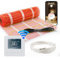 HEATIT Underfloor Heating mat Electric Radiant Self-Adhesive Floor Heating System 200w/㎡ Warmmat with ET-81 Thermostat Kit