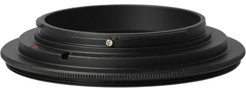 vhbw 72 mm Retroadapter kompatibel mit Canon EOS 6D, 5D Mark III, 60D, 650D, 600D Kamera - Umkehrring für 72 mm Objektiv