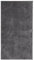 vidaXL Rug with Soft Short Pile- Washable Cozy Polyester Material - Anthracite 60x110 cm - Non-Slip Backing – Indoor Use – Underfloor Heating Suitable
