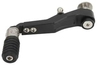 AUGUST SNOW Palanca de Cambio de Marchas Moto Palanca De Cambio De Marchas Ajustable para Motocicleta Pedal De Palanca De Cambios De Alta Dureza Palanca Pedal Cambio(Svart)