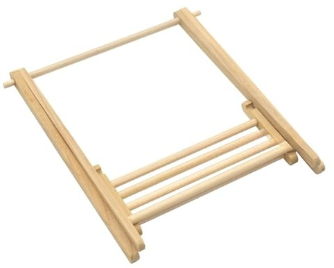 Ksikdeg Portant à vêtements pliable pour maisons de poupées, cintre de sol miniature 1/12 pour maisons de poupées, affichage de meubles en bois, maisons de poupée