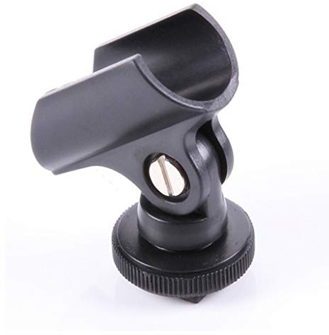 Support de microphone à clip de 19,5 mm de diamètre pour microphone de 19 à 21 mm de diamètre