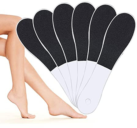 Double-Sided Foot File, 6pcs Foot Rasp Files Disposable Foot Rasp Manicure File Callus Hard Skin Remover