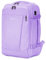 ECOHUB Zaino Ryanair 40x20x25, Zaino da Viaggio da 20L con 13 Tasche, Bagaglio a Mano, Borsa da Cabina per Voli, Zaino Donna Uomo in PET Riciclato per Trekking e Lavoro, Viola