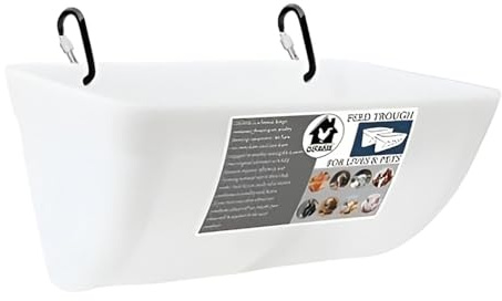 TWISAXC Comedero automático y dispensador de Comida para erizos, Animales pequeños, Gansos y Patos en Granjas, Jardines o Espacios al Aire Libre, Bebedero