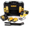 DeWalt DCS334P2 18v XR Cordless Brushless Top Handle Jigsaw 2X Batteries + Case