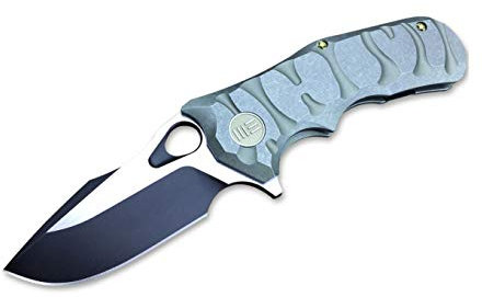 WE Knife Unisex – Erwachsene 619C Taschenmesser, Grün, 17.8