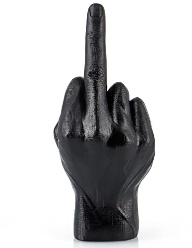 MOLIGOU Hand Gesture Desk Statues, Finger Sculpture Decor, Hand Statue Decor for Living Room, Shelf