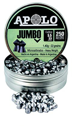 Apolo Diabolos & Kugeln - 5,5mm / .22, Jumbo - 250 STK