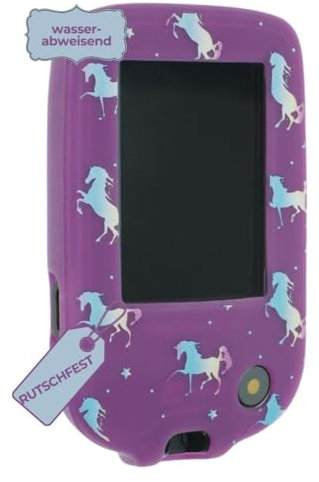 caseroxx Étui en silicone pour lecteur de glycémie Freestyle Libre 1/2/3 - Protection complète - Étui de protection flexible avec ou sans clip de ceinture