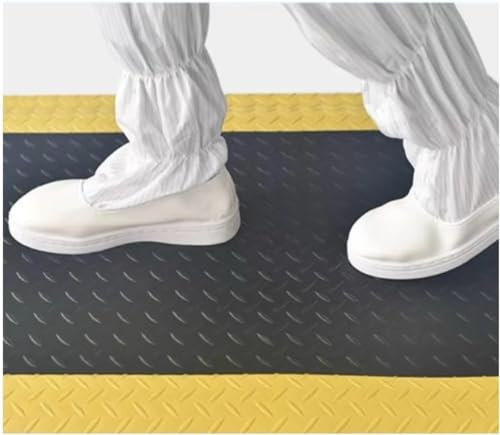 JIUYUEYA Anti-Ermüdungsmatte, robuste Vinyl-Schwammmatte, 20 mm dick, schweißsicher, fett- und ölbeständig, Matte in Industriequalität for gewerbliche Bereiche (Size : 120x120cm)