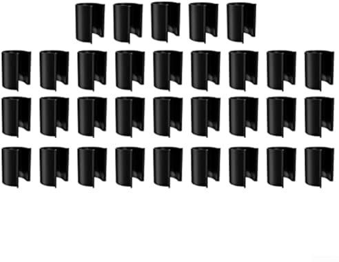Gewächshausrohrschelle, PVC-Gewächshausfolien-Befestigungsclip, Gewächshauszubehör, Gewächshausfolien-Befestigungsclip, 32 Stück