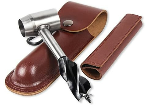 Survival Settlers Tool Bushcraft Hand Auger Wrench Wood Auger Drill Bit Trivella Manuale per Bushcraft Zaino e Campeggio