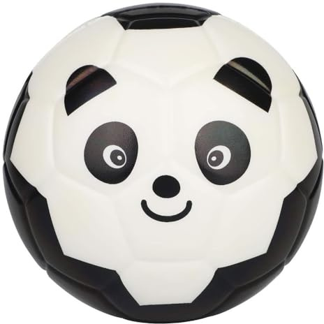 6 Inches Mini Soccer,Cute Animal Design Soft Foam Ball For Kids, Soft and Bouncy,Perfect Size For Kids Playing (Panda)