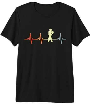 Le cor d'harmonie dessine Les battements de Son cœur T-Shirt Haut de Gamme