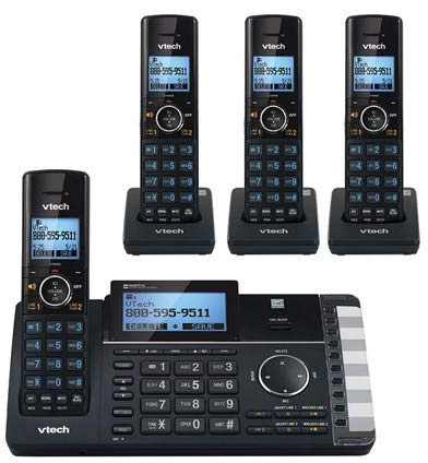 VTech DS6251-4 DECT 6.0 2-line Cordless Digital answering System