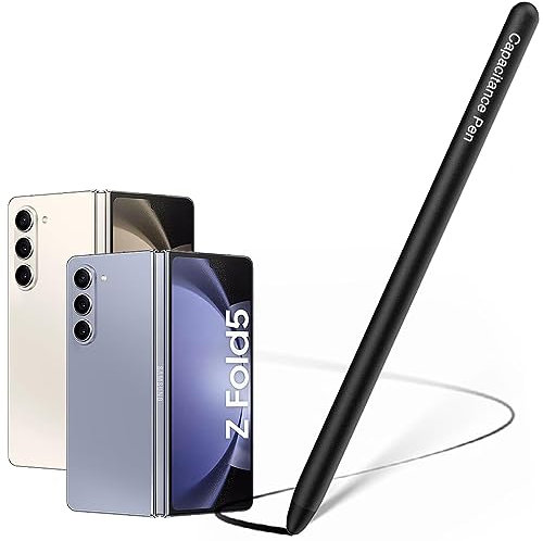 Lápiz capacitivo Z Fold 5 para pantallas táctiles compatible con Samsung S23, Phone, Touch Pad, Lenovo, iOS, Android smartphones y tabletas, Samsung S Ultra Pen, Z Fold5 Stylus Pen (negro)