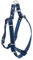 Jack and Vanilla, Robustes Hundegeschirr aus Leder, verstellbar von 65 bis 90 cm, Leuchtend Blaue Farbe, ergonomisches Design für optimalen Komfort, 25 mm breit, Ledermodell
